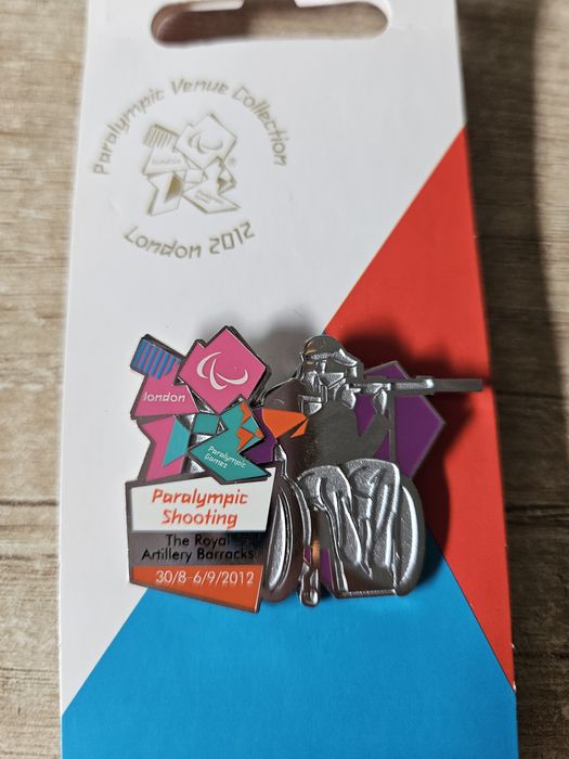 Pin przypinka Paralympic London 2012