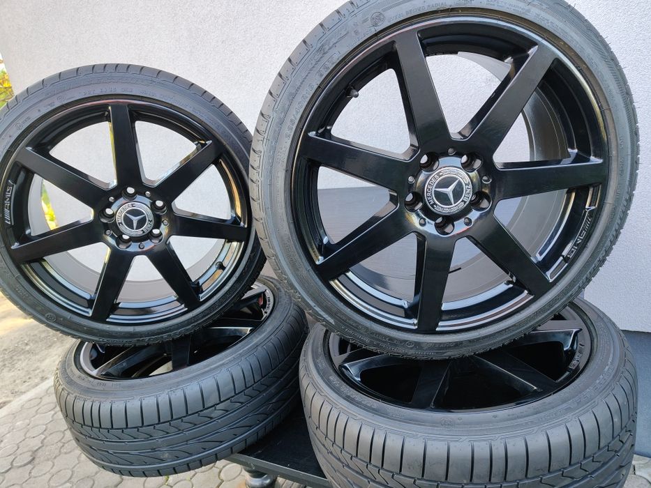 Orginalne felgi aluminiowe Mercedes AMG, 5x112 R18,Dwie szerokości.Montaż gratis. Wysyłka.