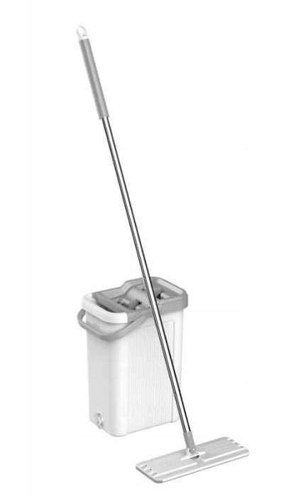 Mop dwukomorowy Teesa New Clean R19 7,5L z nakładkami mikrofibra NOWY