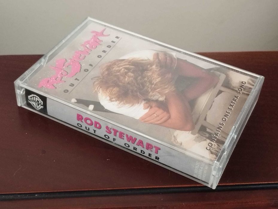 Rod Stewart "Out Of Order" Cassete Audio