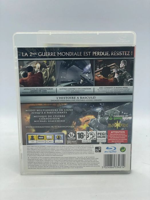 Turning Point Fall of Liberty PS3 (FR/GER) Po Francusku