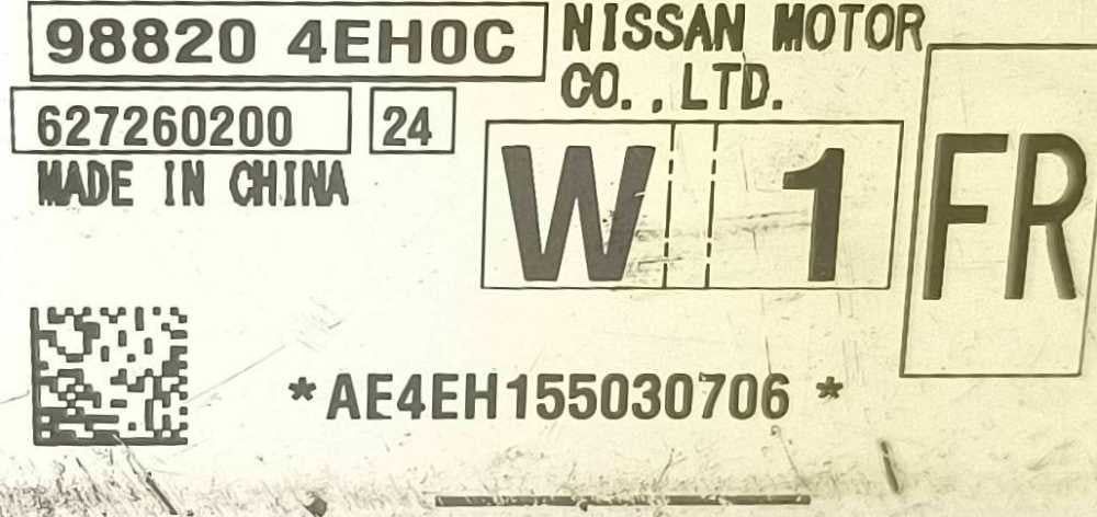 Centralina Airbag 988204EH0C - NISSAN QASHQAI II