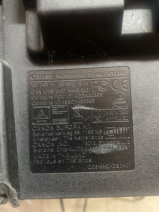 Принтер canon pixma на запчастини