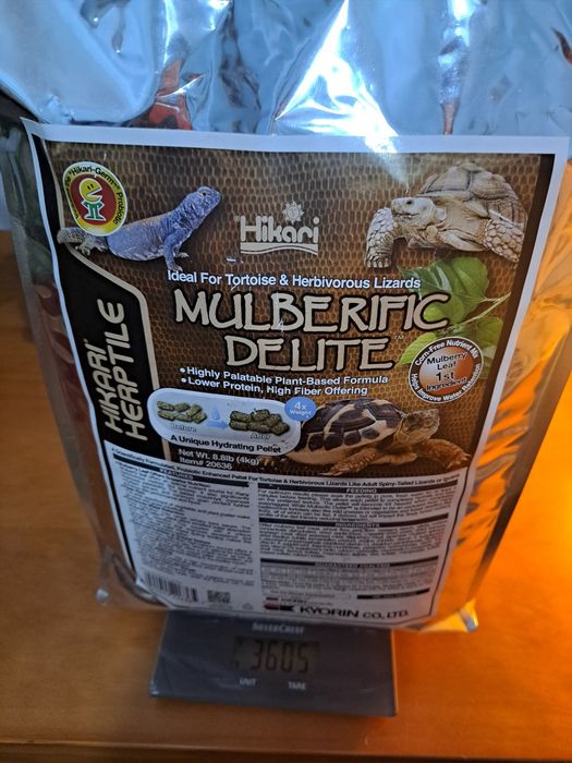 Ração para tartarugas ou para lagartos