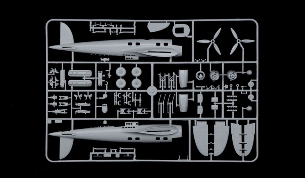 Italeri 1436 Niemiecki bombowiec Heinkel He 111H model samolotu 1/72