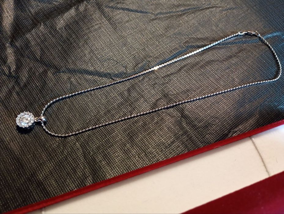 Цепочка серебряная с подвеской