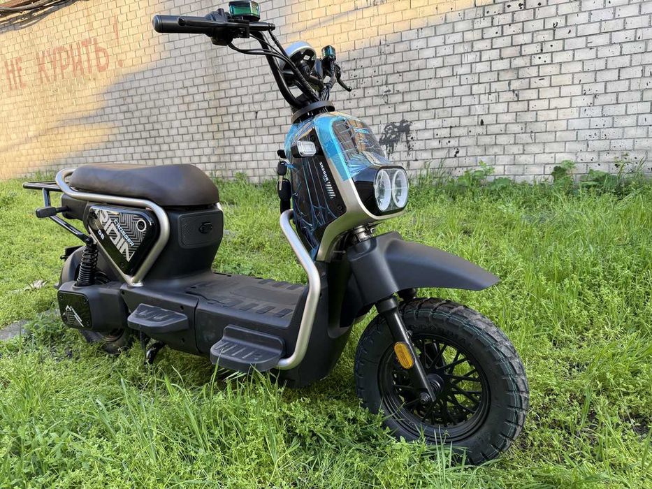 Електроскутер Crosser CR4 1200W 76.8V 30AH LifePO4 Червоний фосфат акб