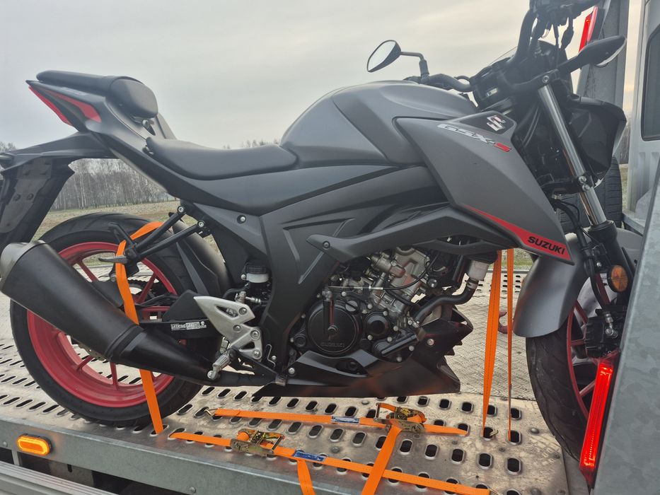 Suzuki gsx-s 125  anglik zamiana na anglika