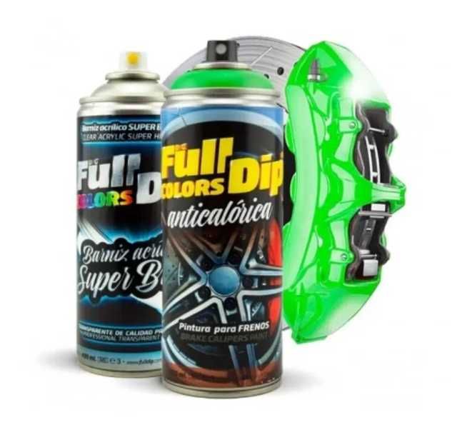 Lakier Farba FullDip do zacisków Zielony POŁYSK