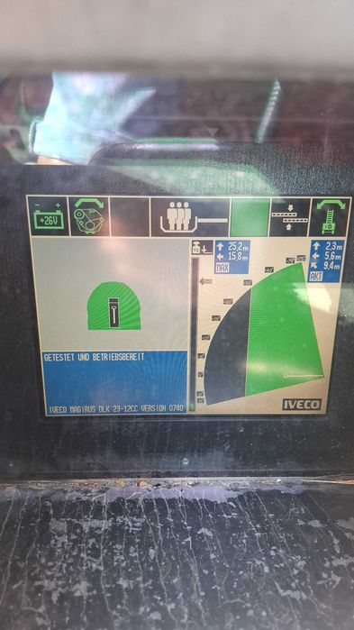 Drabina Mechaniczna MAGIRUS SD-30 MAN autodrabina strażacka straż