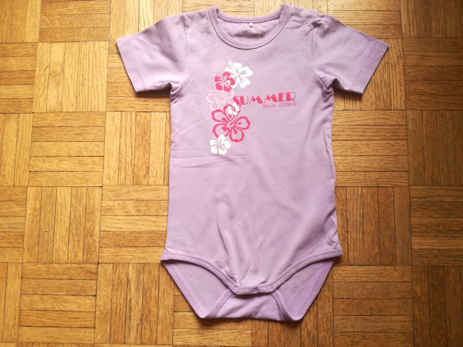Body dziewczęca, lawendowe, Name It, rozmiar 86