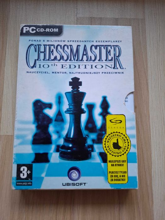 Chessmaster 10th Edition PC szachy – komplet z instrukcją i pudełkiem