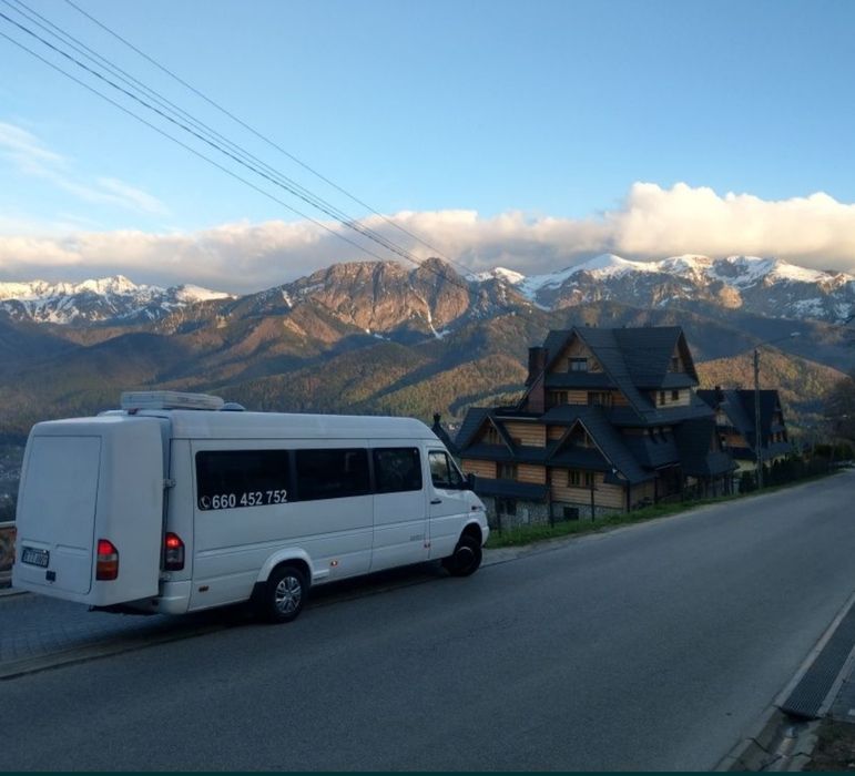 Wynajem busów autobusów  przewóz osób Zakopane okolica  Słowacja