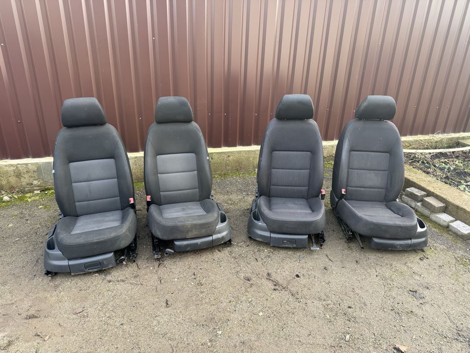 Сидіння шкода октавія а5 сиденья octavia a5 крісло салон сідушки skoda