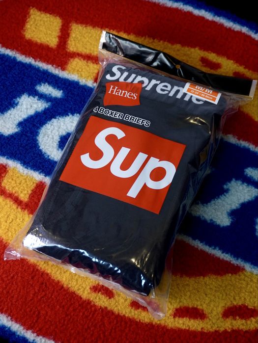 Oryginalne czarne bokserki Supreme / New black Boxers supreme