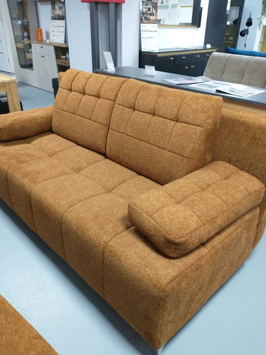 Sofa sinus rozkładana brązowa