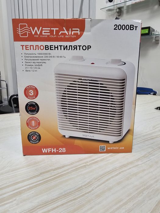 Тепловентилятор Wetair Wfh-28