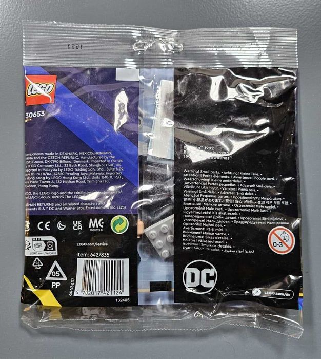 LEGO DC Comics 30653 Batman 1992 Polybag Descontinuado Esgotado