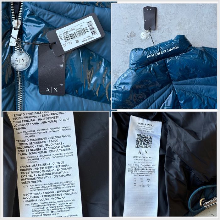 Чоловіча куртка пуховик Armani Exchange M L XXL