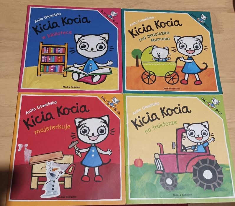 Sprzedam książki Kicia Kocia