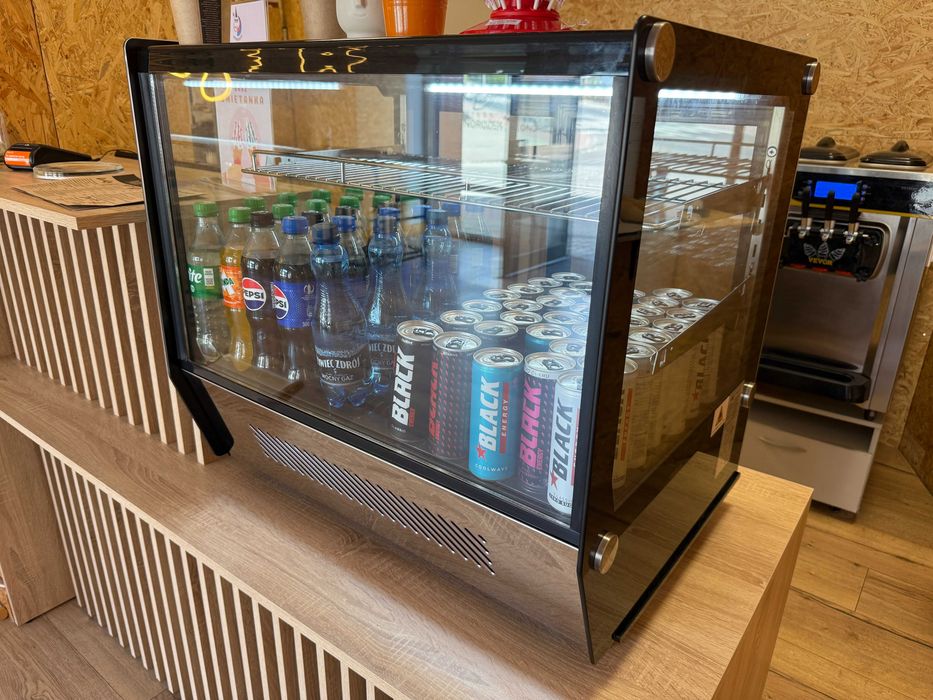 Witryna chłodnicza lodówka nastawna 120L