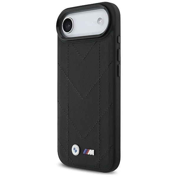 Etui BMW M Quilted Logo MagSafe na iPhone 17 Air - czarne