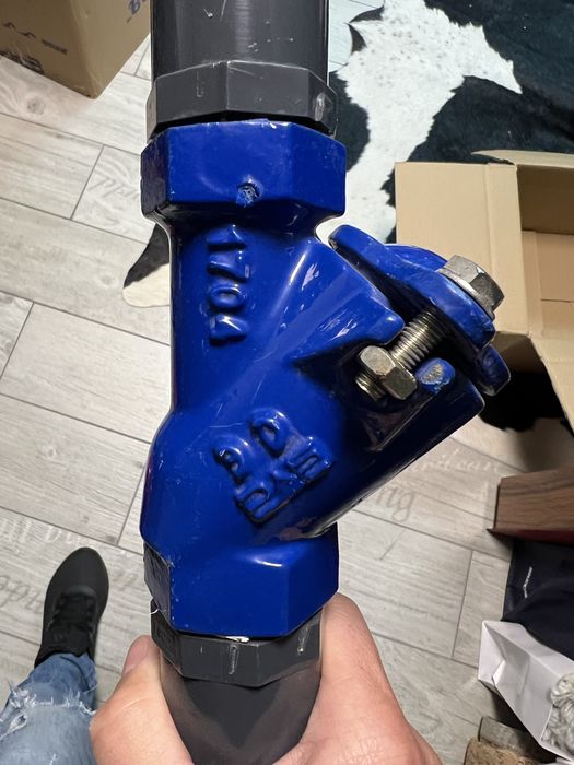 Valvula de bola para esgoto de aguas