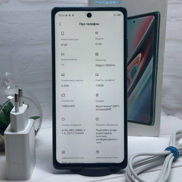 Продам телефон Blackview A100 6/128Gb NFC в гарному стані