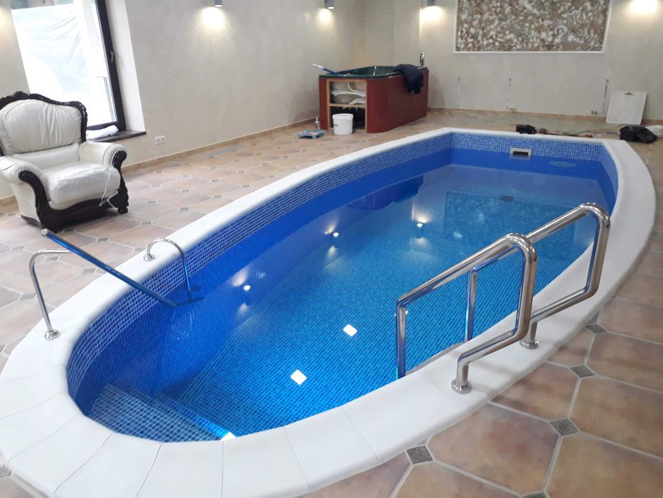 Строительство бассейнов в Украине. 
Оборудование для бассейнов. Химия.