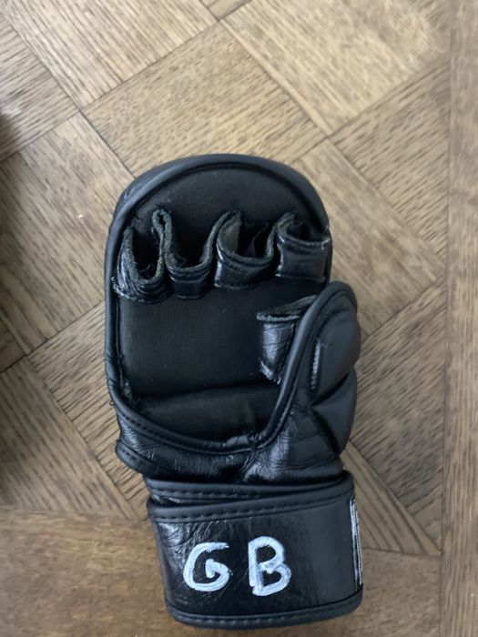 Luvas e caneleiras de artes marciais