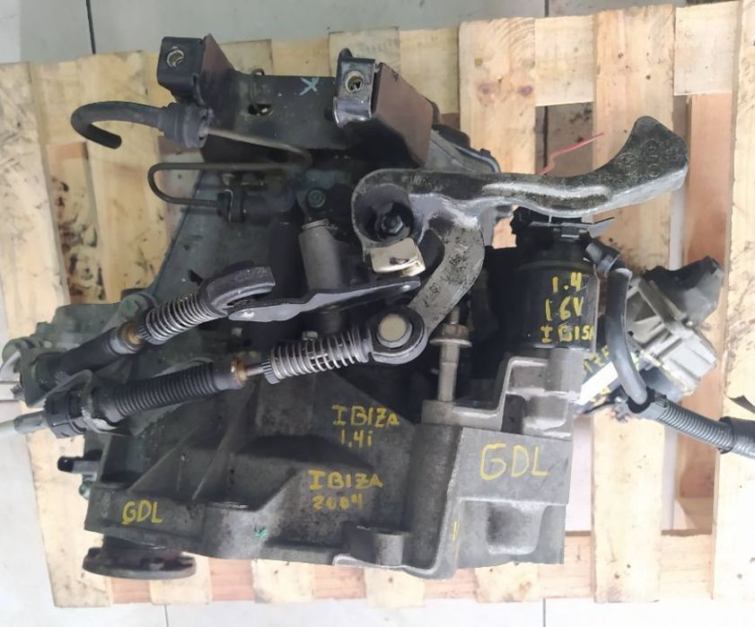 caixa velocidades seat ibiza 1.4i vw Polo IV 1.4i 16v 2004 GDL