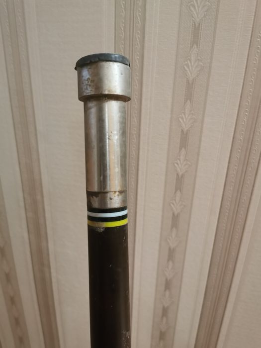 Крепкая мужская трость. Эбонит, 86см