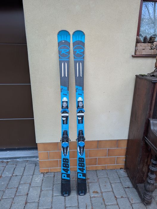 Narty i buty narciarskie