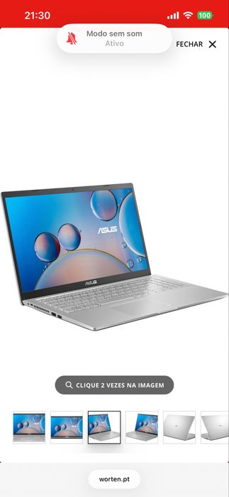 Portatil ASUS Usado