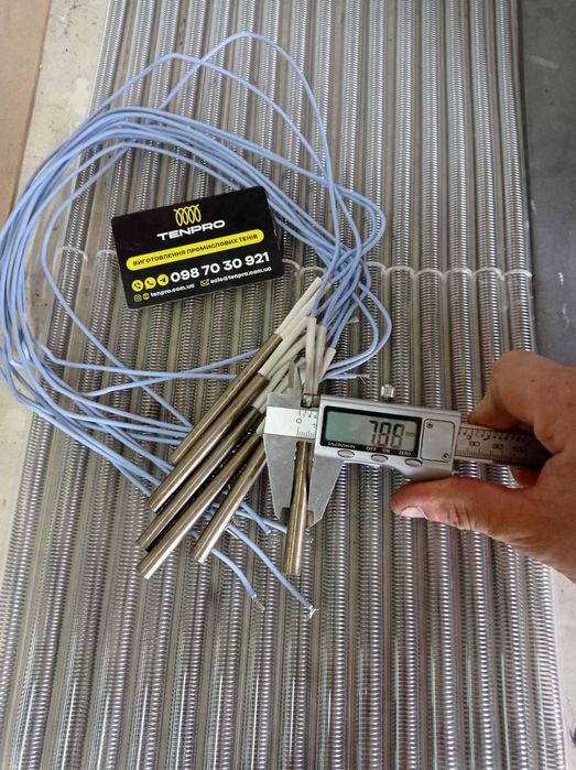 Пальчиковий нагрівач. Патронний тен. Нагрівач пресформи