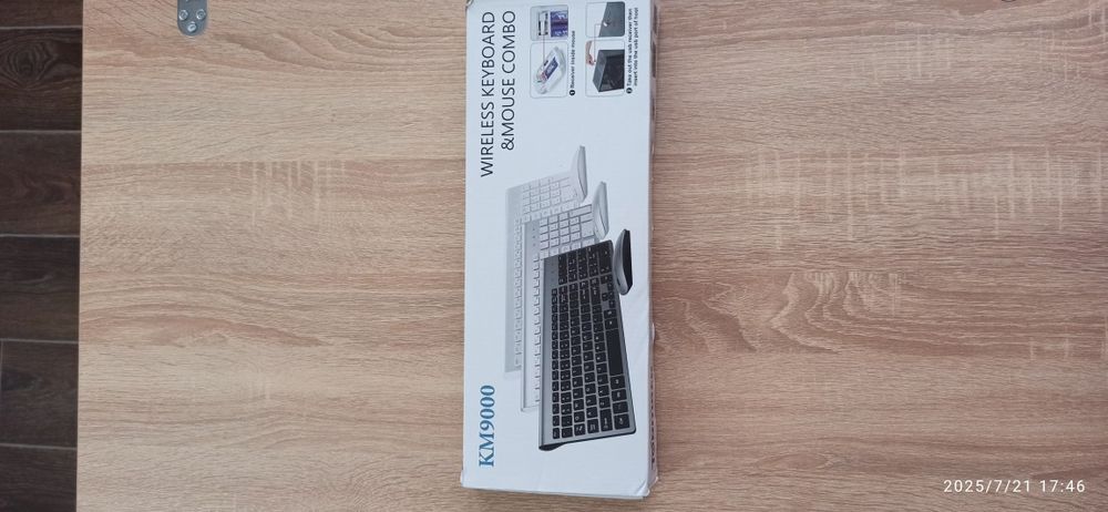 Бездротова клавіатура та миша Topmate KM9000 Ultra Slim