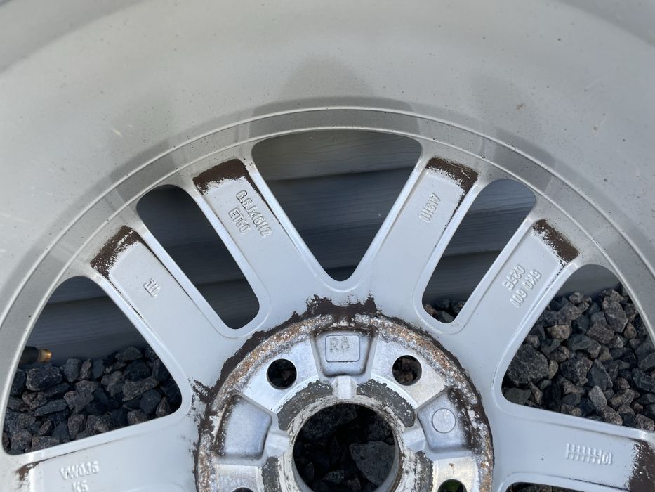 Комплект оригінальних титанових дисків Volkswagen 5/112 R16 5*112 16 Seat Skoda Audi