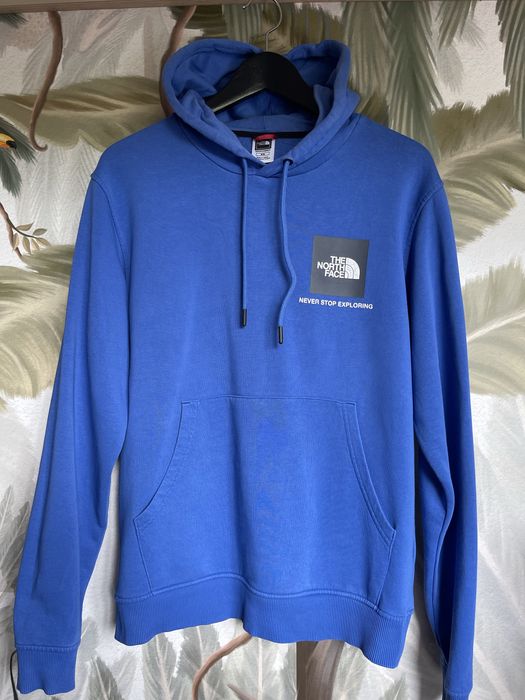 Bluza z kapturem The North Face niebieska rozmiar M