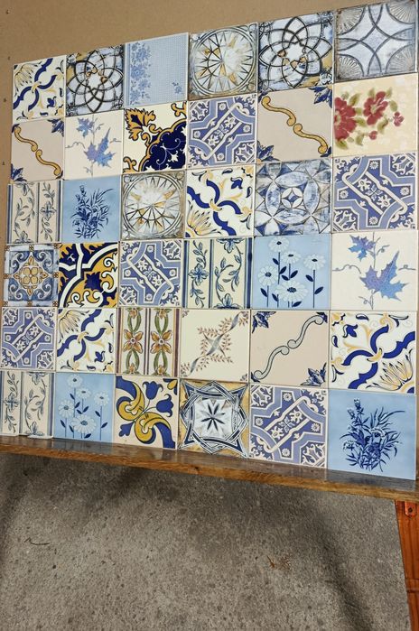 Painel azulejos anos 60/70