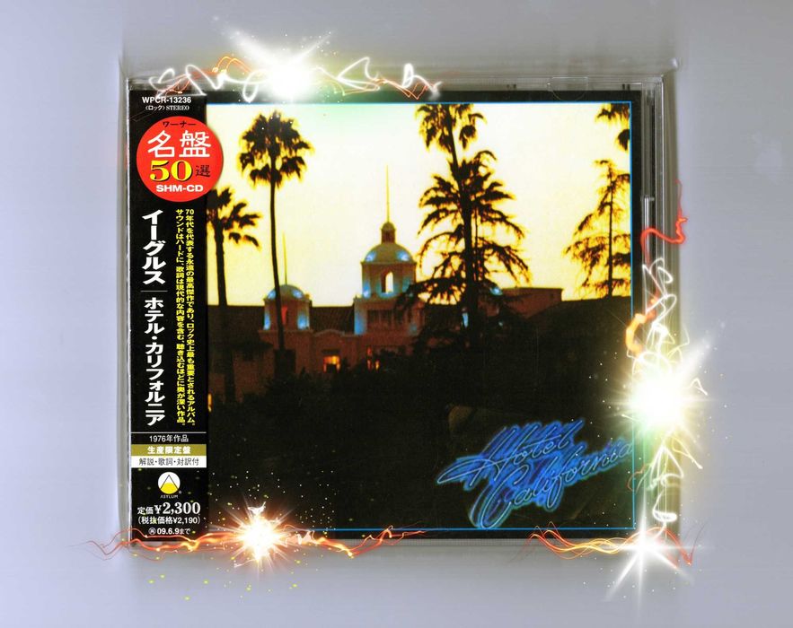 Eagles Hotel California Limited Edition 2008 SHM CD Japan