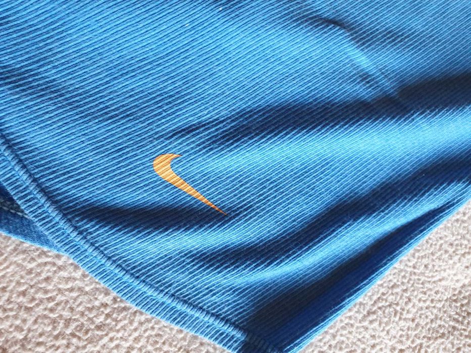 sportowa koszulka Nike na ramiączkach, niebieska
