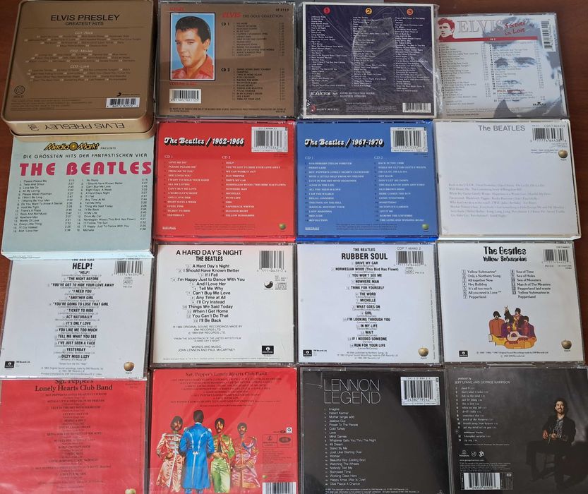 CD (Audio) Presley Beatles Rolling Stones Marley Jethro Trull Doors