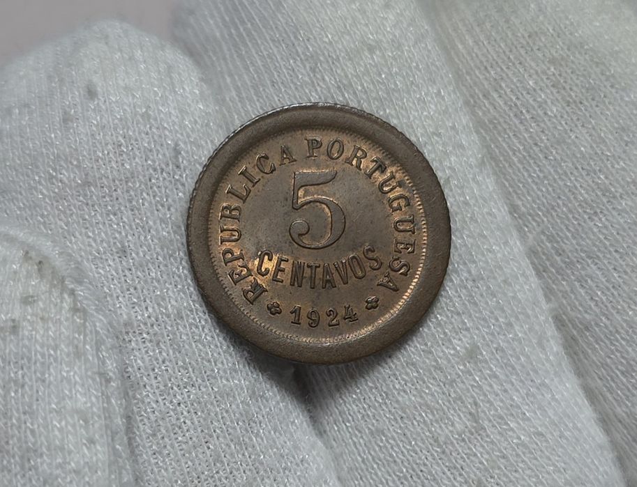 5 centavos 1924 soberba