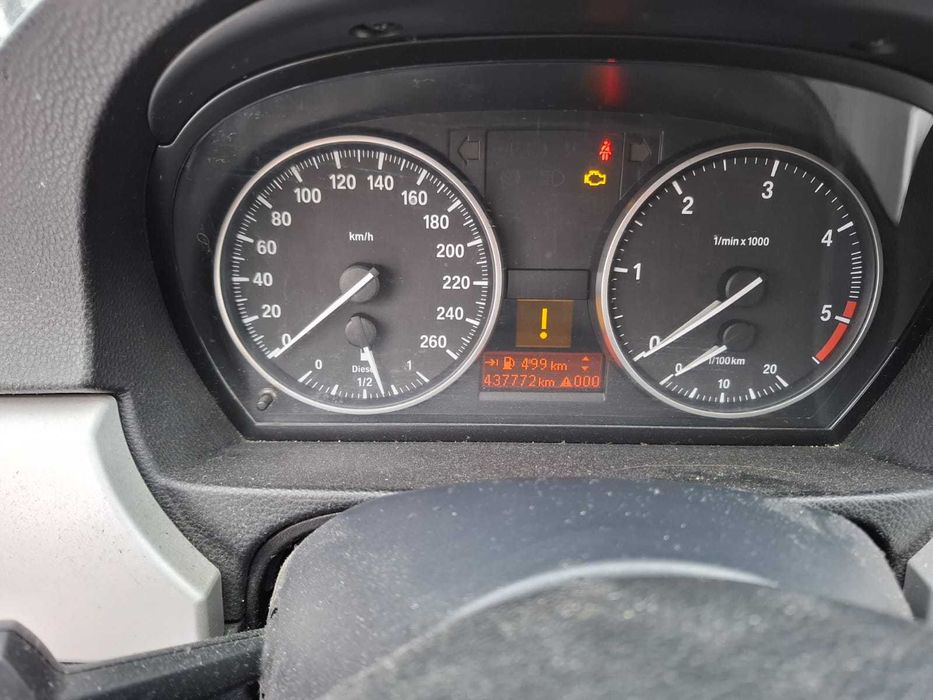 BMW serii 3 E91  2.0 Diesel 2008 uszkodzony silnik