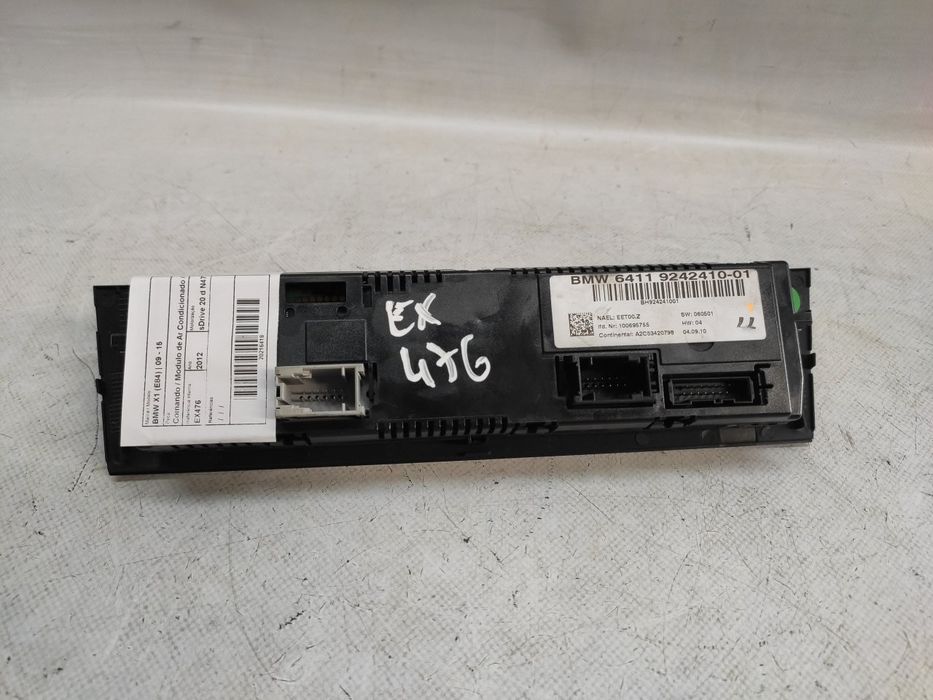 Botão / interruptor do AC BMW X1 (E84)