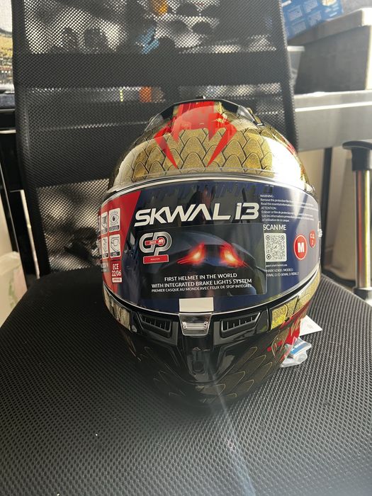 Capacete Shark Swal I3 jet Venum (Novo)