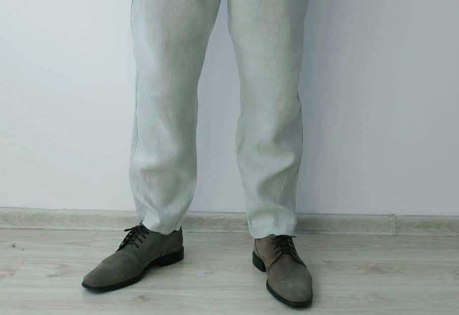 H&M premium spodnie 100%Lniane męskie M/L