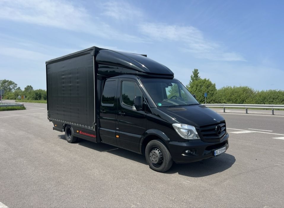 Mercedes Sprinter 519 MAXI Пландека спарка 3.0 2014 рік  штора