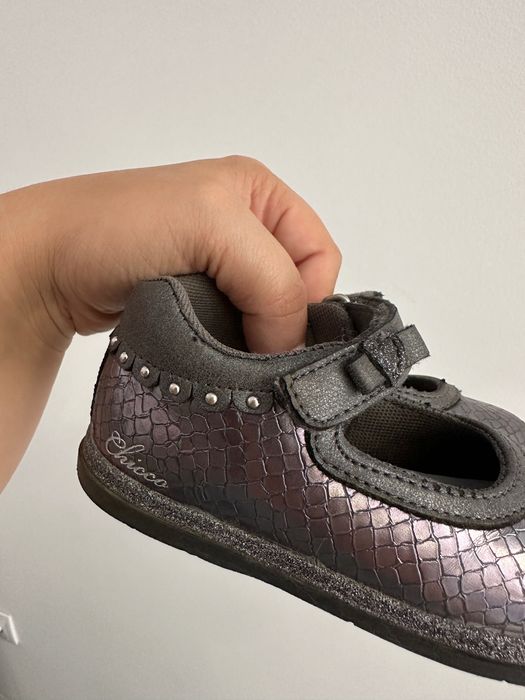Sapatos Cinza Escuro Chicco Nº 22