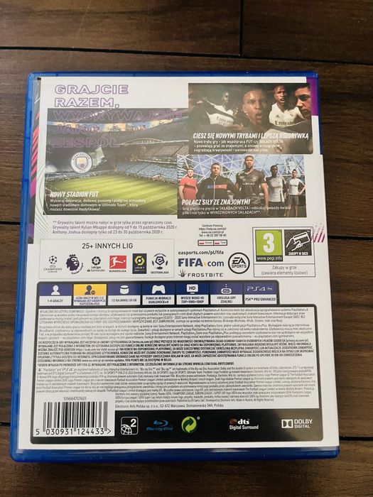 FIFA 21 gra na Ps4